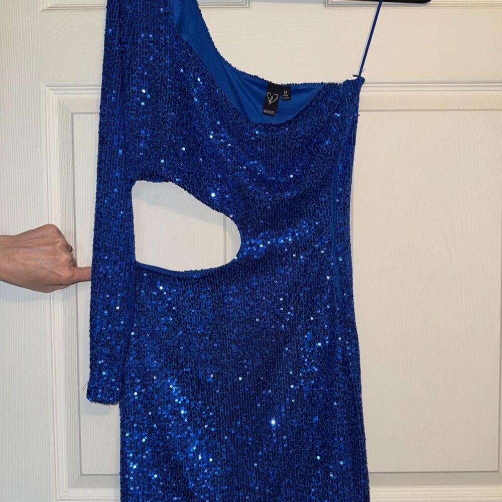 Windsor Sequin Cutout Dress